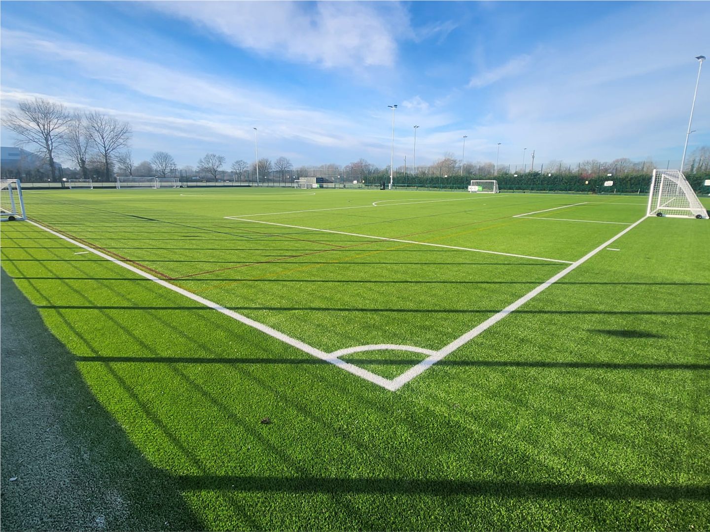 Full-size 3G football pitch at Newport Pagnell Town FC Full-size 3G football pitch at Newport Pagnell Town FC